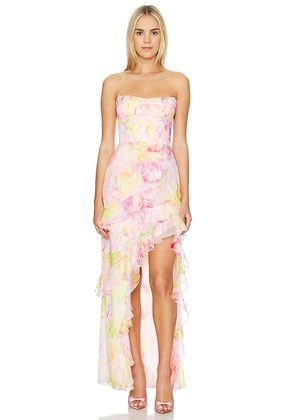 Amanda Uprichard Magnolia Dress in Pink. Size L. Also in M.