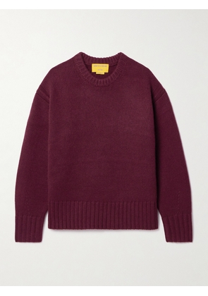 Guest In Residence - Cashmere Sweater - Purple - x small,small,medium,large,x large