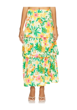 ASTR the Label Rooni Skirt in Green. Size M. Also in S.