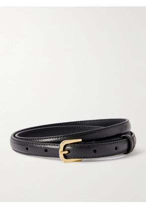 TOTEME - Leather Belt - Black - 70,80,90