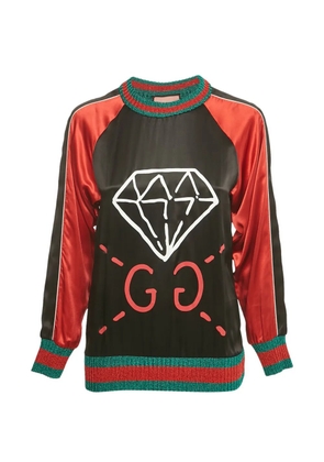 Gucci Pre-Owned Ghost Diamond sweatshirt - Black