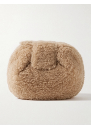 Gabriela Hearst - Soft Demi Wool, Silk And Cashmere-blend Clutch - Brown - One size