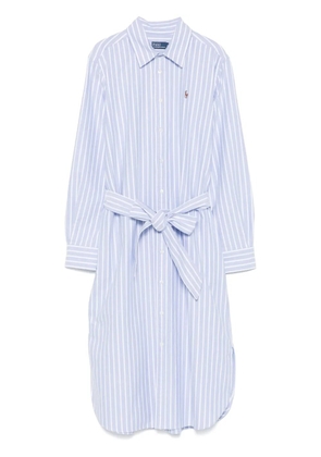 Polo Ralph Lauren striped cotton midi dress - Blue