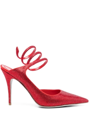 René Caovilla 100mm Cleo pumps - Red