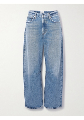 Citizens of Humanity - Miro Mid-rise Barrel-leg Recycled Jeans - Blue - 23,24,25,26,27,28,29,30,31,32,33