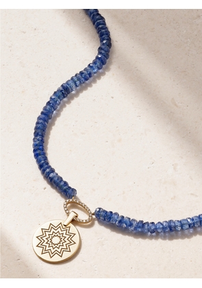 Diane Kordas - 14-karat Gold, Kyanite And Diamond Necklace - One size