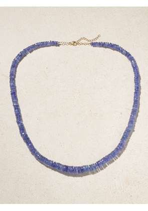 JIA JIA - Gold Tanzanite Necklace - Blue - One size