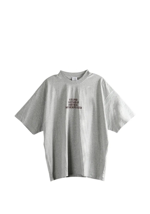 VETEMENTS logo T-shirt - Grey