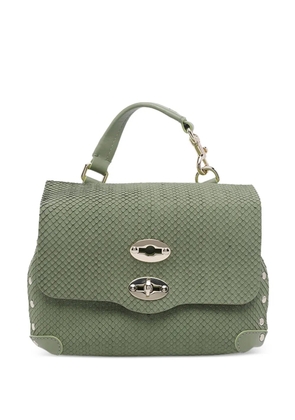 Zanellato Postina turn-lock-closure tote bag - Green