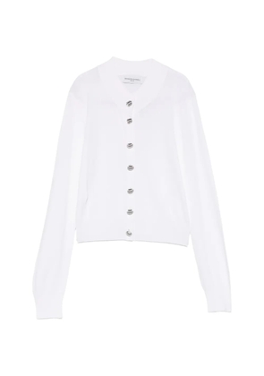 Brandon Maxwell Aubrey button cardigan - White