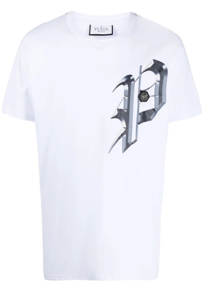 Philipp Plein graphic-print cotton T-shirt - White