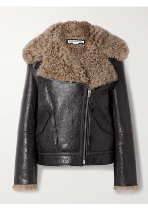 Acne Studios - Shearling Jacket - Brown - EU 32,EU 34,EU 36,EU 38,EU 40,EU 42