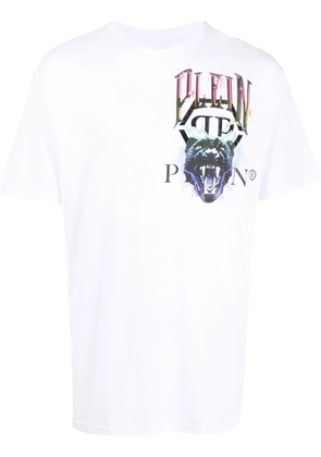 Philipp Plein logo-print short-sleeved T-shirt - White