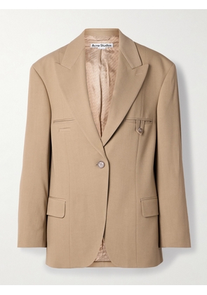 Acne Studios - Twill Blazer - Brown - EU 32,EU 34,EU 36,EU 38,EU 40,EU 42
