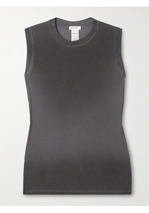 Acne Studios - Ribbed Stretch-jersey Tank - Gray - xx small,x small,small,medium,large