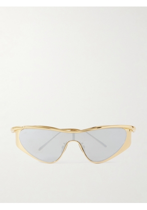 Loewe - Cat-eye Gold-tone Sunglasses - One size