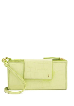 Jacquemus Pre-Owned Le Pichoto leather clutch bag - Yellow