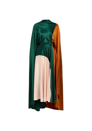 Roksanda Neolitsea colour-block maxi dress - Green