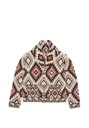 Fortela Walter First Nations pattern cardigan - Neutrals