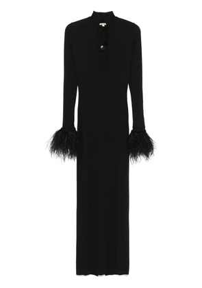 MANURÍ Luna maxi dress - Black