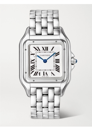 Cartier - Panthère De Cartier Large 31mm Stainless Steel Watch - White - One size