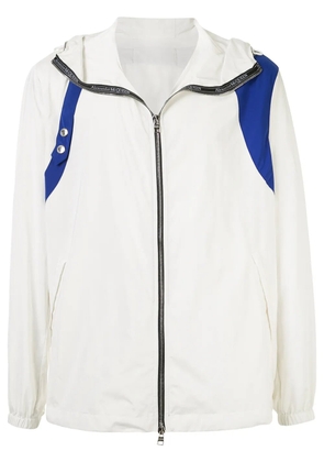 Alexander McQueen Harness lightweight jacket - White