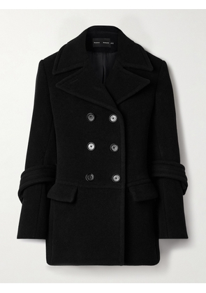 Proenza Schouler - Rowen Double-breasted Wool-blend Felt Coat - Black - US0,US2,US4,US6,US8,US10