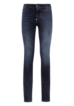 Philipp Plein stone-washed jeggings - Blue