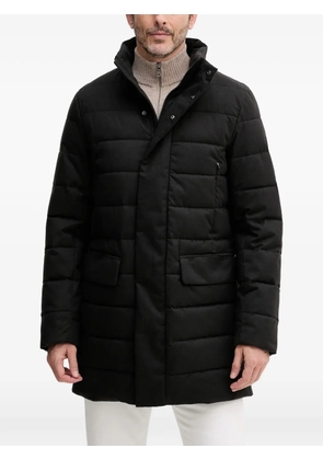 Save The Duck quilted hooded jacket - Black