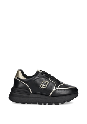 LIU JO logo plaque sneakers - Black