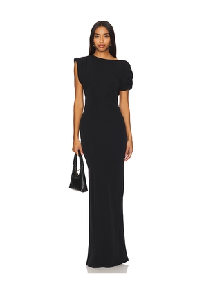 Amanda Uprichard X Revolve Elroy Maxi Dress in Black. Size L. Also in M, S, XS.