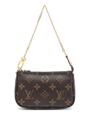 Louis Vuitton Pre-Owned 2020 Monogram Mini Pochette Accessoires handbag - Brown