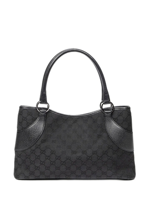 Gucci Pre-Owned GG-monogram shoulder bag - Black
