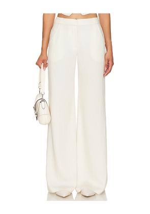 Amanda Uprichard x REVOLVE Hale Pant in Beige. Size L. Also in S, XS.