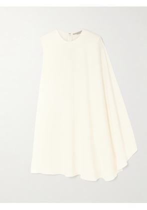 Stella McCartney - One-shoulder Crepe Mini Dress - White - IT34,IT36,IT38,IT40,IT42,IT44,IT46,IT48,IT50
