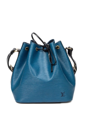 Louis Vuitton Pre-Owned Petit Noe epi-leather bucket bag - Blue