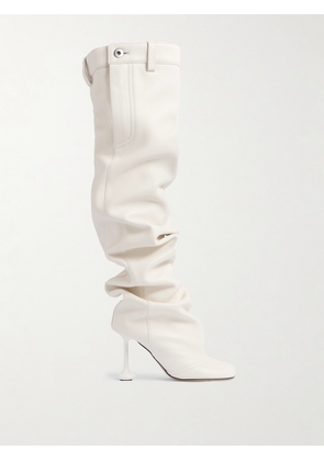 LOEWE - Toy Panta Leather Over-the-knee Boots - White - FR36,FR37,FR38,FR39,FR40