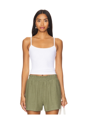 CLYQUE Donya Tank Top in White. Size L. Also in S, XL.