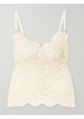 RABANNE - Lace Camisole - Ivory - FR 34,FR 36,FR 38,FR 40,FR 42,FR 44,FR 46