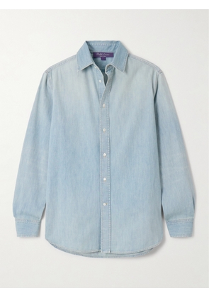 Ralph Lauren Collection - Adrien Cotton-chambray Shirt - Blue - US0,US2,US4,US6,US8,US10,US12