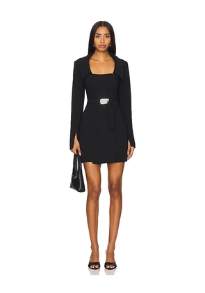Amanda Uprichard Larenta Dress in Black. Size M. Also in S, XS.