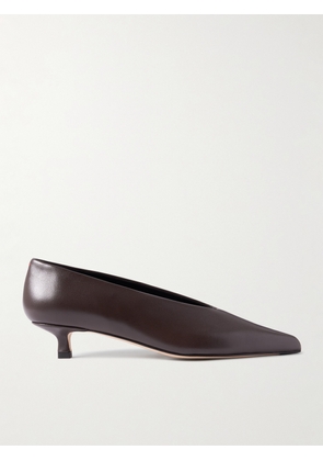 Aeyde - Clara Leather Pumps - Brown - IT35,IT35.5,IT36,IT36.5,IT37,IT37.5,IT38,IT38.5,IT39,IT39.5,IT40,IT40.5,IT41,IT41.5,IT42