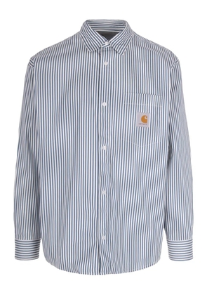 Carhartt WIP striped shirt - Blue
