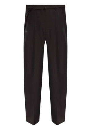 LEMAIRE belted tailored trousers - Black