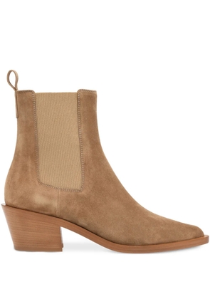 Gianvito Rossi 45mm Wylie boots - Brown