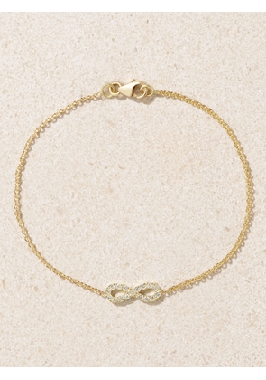 Jennifer Meyer - Infinity 18-karat Gold Diamond Bracelet - One size