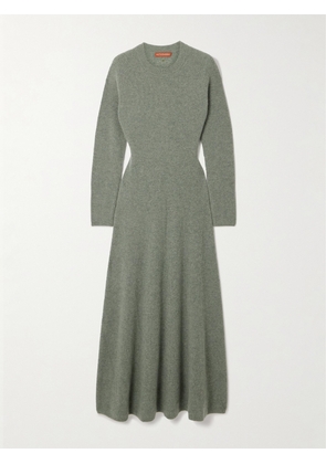 Altuzarra - Cuddy Ribbed Cashmere Maxi Dress - Green - x small,small,medium,large,x large