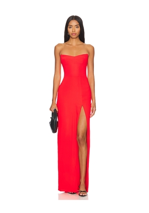Amanda Uprichard x REVOLVE Ivy Gown in Red. Size L. Also in M, S, XL, XS.