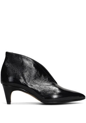 L Arianna 60mm leather ankle boots - Black