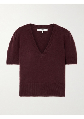 FRAME - Gathered Recycled-cashmere Sweater - xx small,x small,small,medium,large,x large